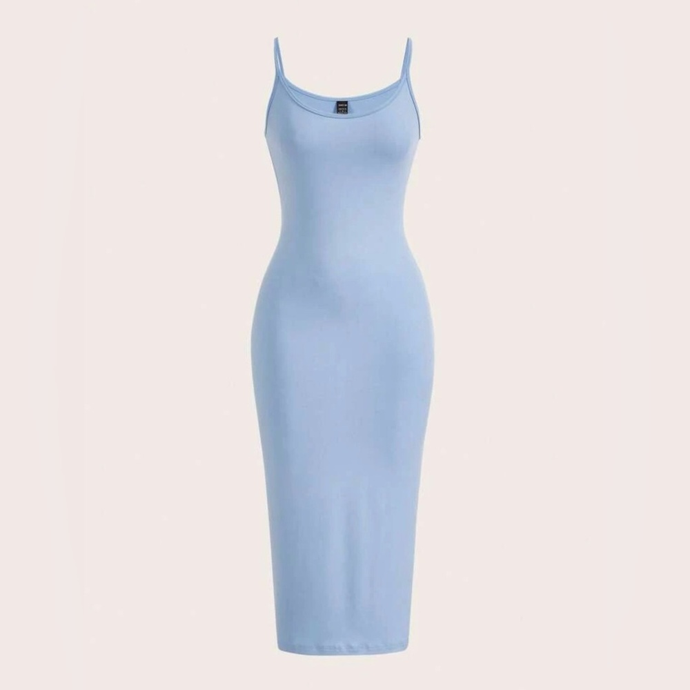 Blue Bodycon Dress